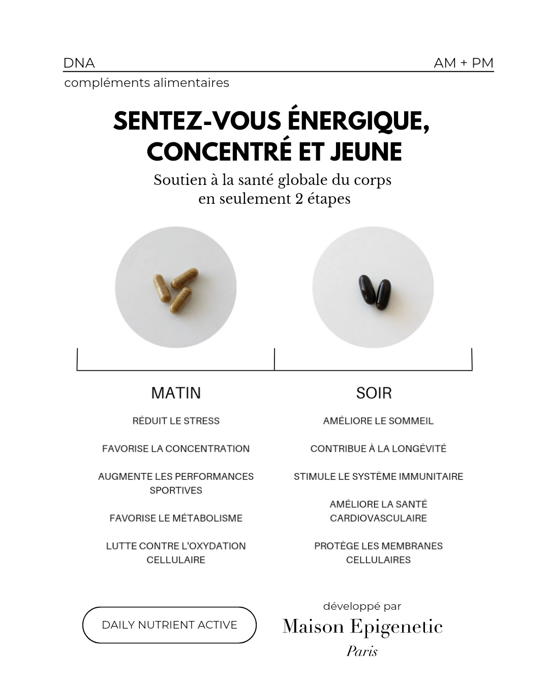 DNA AM+PM (Dúo Activo de Nutrientes Diarios)