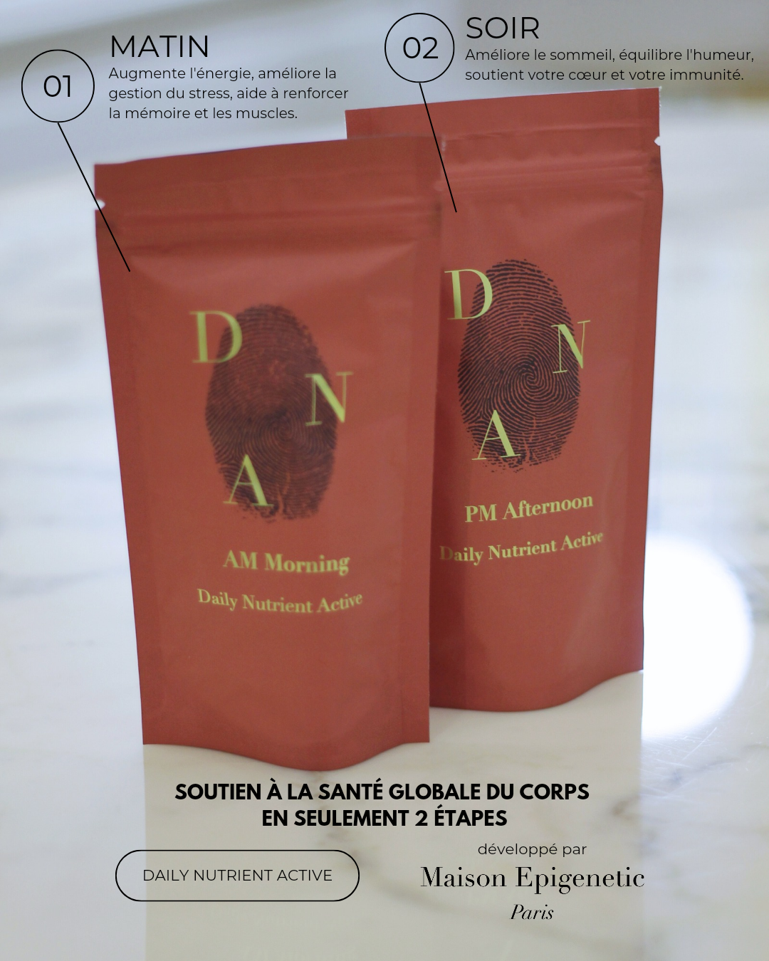 DNA AM+PM (Daily Nutrient Active Duo)